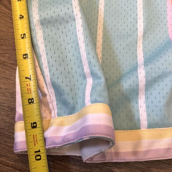 Trillest x Who Cares "What The NBA" Pastel Swingman Basketball Shorts Men’s 3XL - Picture 8 of 8